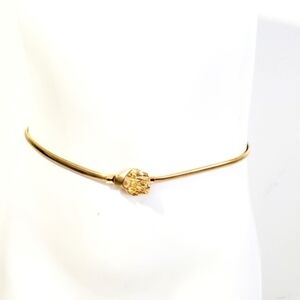 Elelegant Gold Elastic Belt